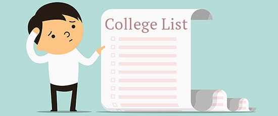 Help your teen make a college list